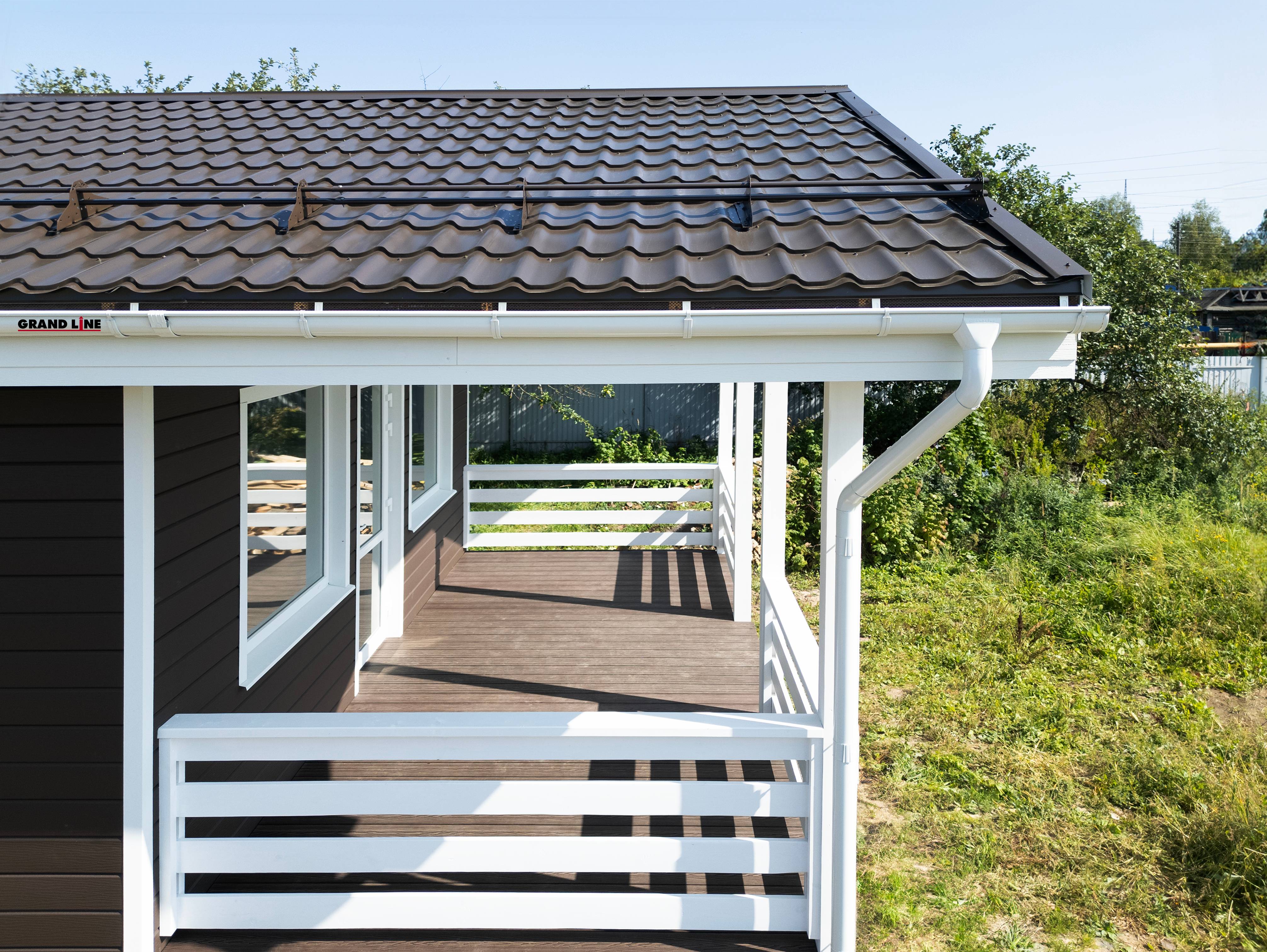 Grand Line Металлочерепица Классик Satin 0,5 мм RR 32 — изображение 10