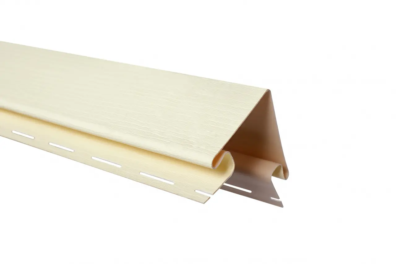 Альта-Профиль Планка наружный угол Альта-Сайдинг Лимонная