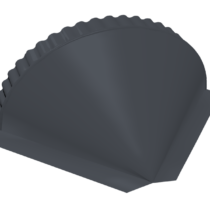 Grand Line Заглушка конусная полукруглого конька Drap Ral 7024