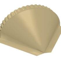 Grand Line Заглушка конусная полукруглого конька Pe Ral 1014