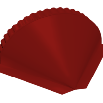 Grand Line Заглушка конусная полукруглого конька Pe Ral 3011