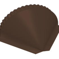 Grand Line Заглушка конусная полукруглого конька Rooftop Бархат Ral 8017