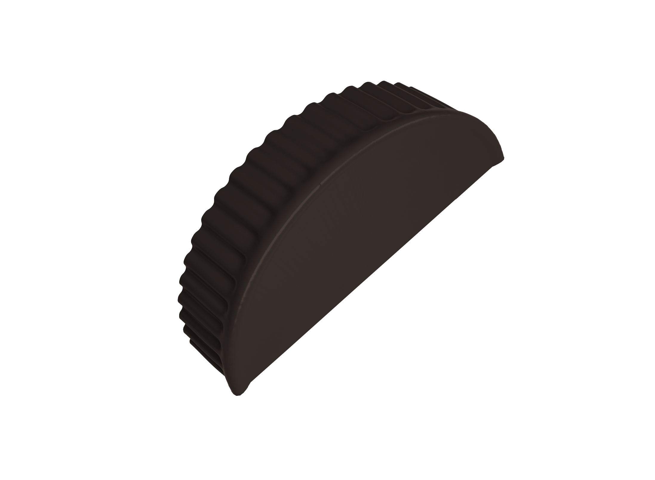 Grand Line Заглушка торцевая малого полукруглого конька Drap