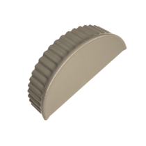 Grand Line Заглушка торцевая малого полукруглого конька Pe Ral 1015