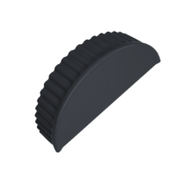 Grand Line Заглушка торцевая полукруглого конька Rooftop Бархат RR 32 Grand Line Заглушка торцевая полукруглого конька Rooftop Бархат RR 32