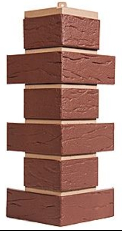 ТЕХОСНАСТКА Внешний угол Саман T- SIDING Коричневый 8016