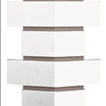 ТЕХОСНАСТКА Внешний угол Модерн T- SIDING Белый 1013