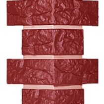 ТЕХОСНАСТКА Внешний угол Лондон Брик T- SIDING Красный 3009