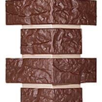 ТЕХОСНАСТКА Внешний угол Лондон Брик T- SIDING Коричневый 8016