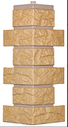 ТЕХОСНАСТКА Внешний угол Лондон Брик T- SIDING Бежевый 1011