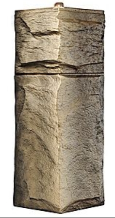 ТЕХОСНАСТКА Внешний угол Гранит Леон ЭКО-2 Сосна 1001-9005