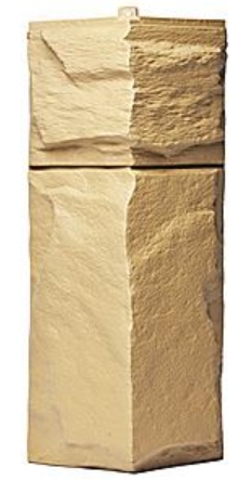 ТЕХОСНАСТКА Внешний угол Гранит Леон ЭКО-1 Амбер 1001