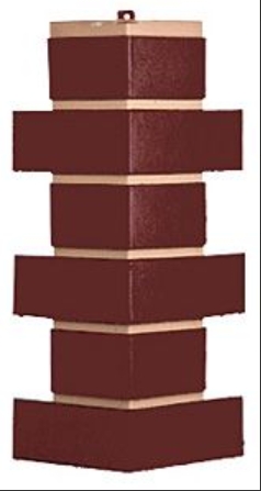 ТЕХОСНАСТКА Внешний угол Модерн T- SIDING Коричневый 8016