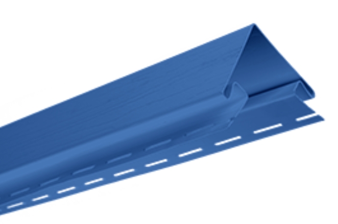 Альта-Профиль Планка наружный угол Kanada Плюс Премиум Синяя