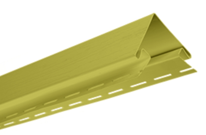 Альта-Профиль Планка наружный угол Kanada Плюс Премиум Оливковая