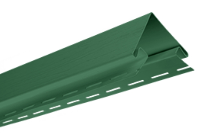 Альта-Профиль Планка наружный угол Kanada Плюс Премиум Зелёная