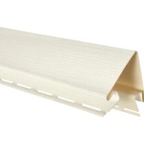 Альта-Профиль Планка наружный угол Альта-Сайдинг Кремовая