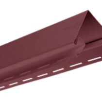 Альта-Профиль Планка наружный угол Kanada Плюс Премиум Гранатовый