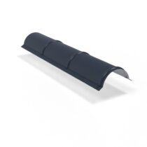 МегаСтил Планка конька полукруглого L=1,97м Ре Matt 0,45 мм Ral 7024 МегаСтил Планка конька полукруглого L=1,97м Ре Matt 0,45 мм Ral 7024