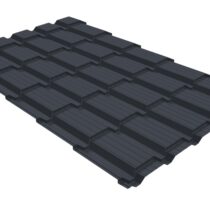 Grand Line Металлочерепица Квадро Профиль Satin 0,5 мм Ral 7024