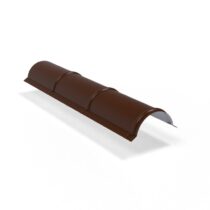 МегаСтил Планка конька полукруглого L=1,97м Ре Matt 0,45 мм Ral 8017 МегаСтил Планка конька полукруглого L=1,97м Ре Matt 0,45 мм Ral 8017