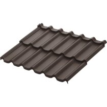 Aquasystem Модульная металлочерепица Стокгольм Zn180 1185х775мм Rooftop Бархат 0,5 мм RR 32